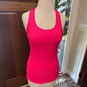 Under Armour ribbed racer back tank size medium
